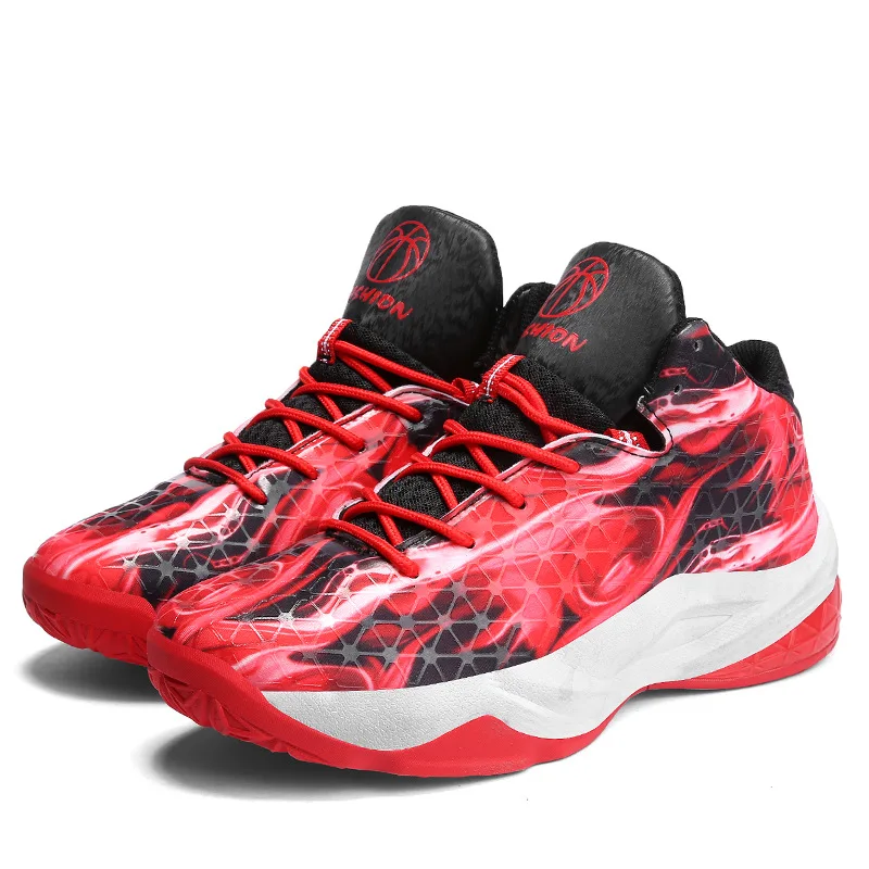 

Men Women Fashion Shock Absorbing Basketball Sports Shoes, Custom