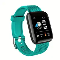 

Amazon Hot Selling smart watch 116 plus wrist band bracelet blood pressure sport wristband fitness a6s smartwatch