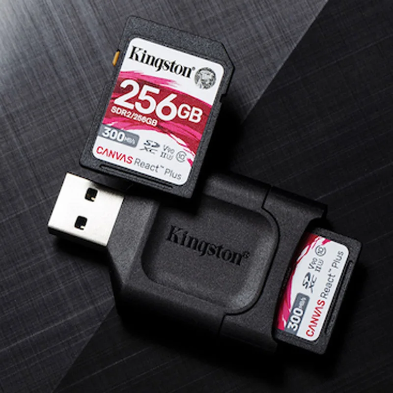 Wholesale Kingston 128gb Sdxc Canvas React Plus 300mb/s Read Uhsii,C10
