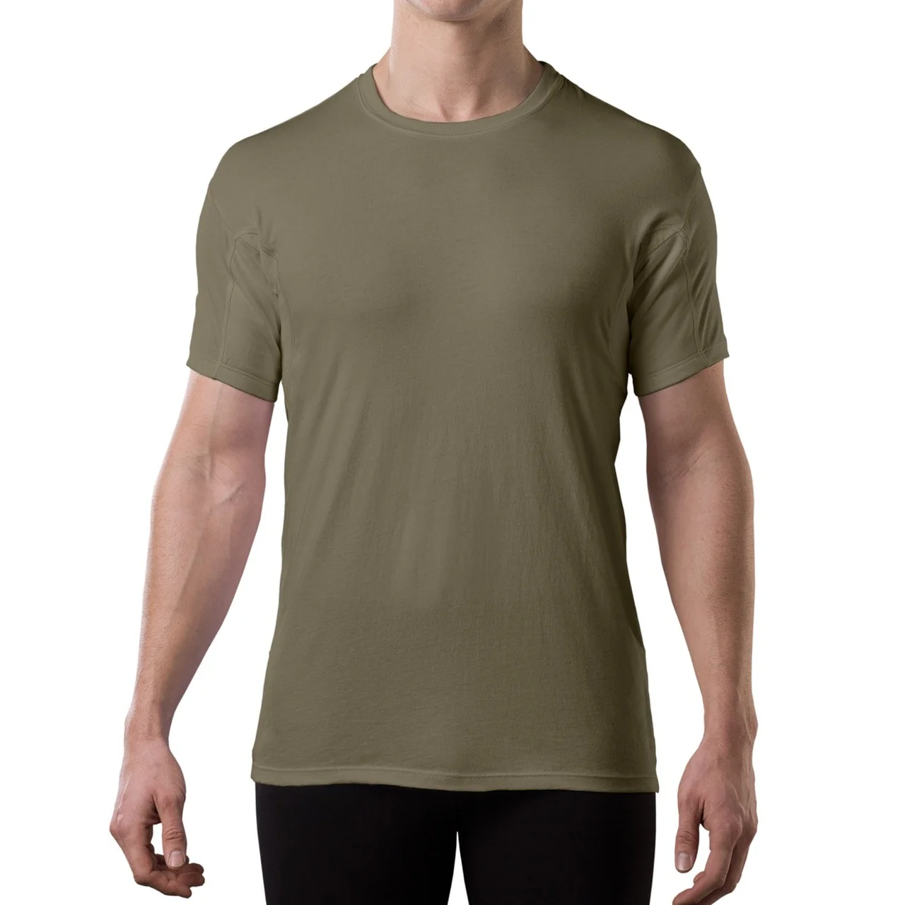 

MEN'S Sweat-free SWEAT PROOF MILITARY SHIRT - ORIGINAL FIT CREWNECK wholesale high quality luxury Modal t shirts, White/grey/black