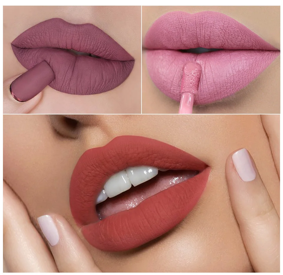 Banxeer Lipgloss Matte 8 Colors Lip Gloss Velvety Lipstick Liquid Matte Waterproof Lip Tint Full Rich Sexy Lip Makeup Cosmetic Buy Banxeer Lipgloss Banxeer Matte Lipstick Banxeer Waterproof Lip Tint Product On