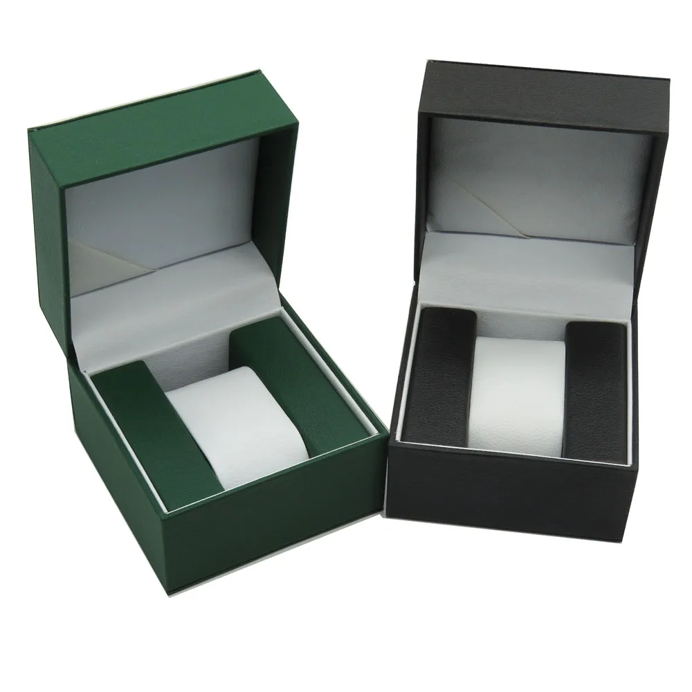 

PU faux leather holder insert MEN's wrist watch storage bracelet box packaging