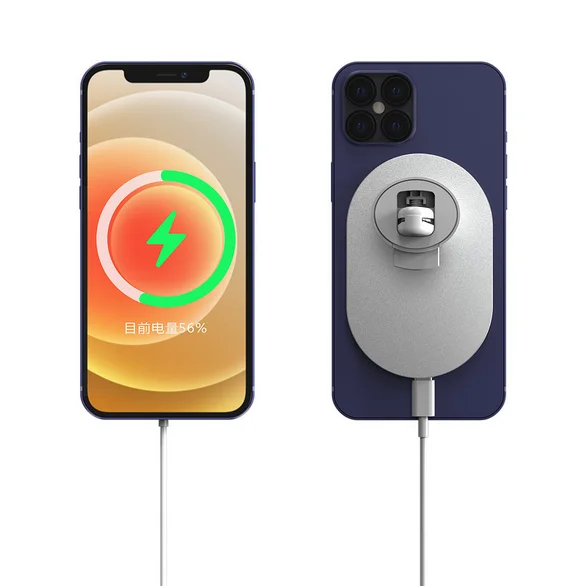 

New products 2021 unique charging stations universal wireless fast charger cell phone fast charging 5 in 1 wireless charger, Black/white