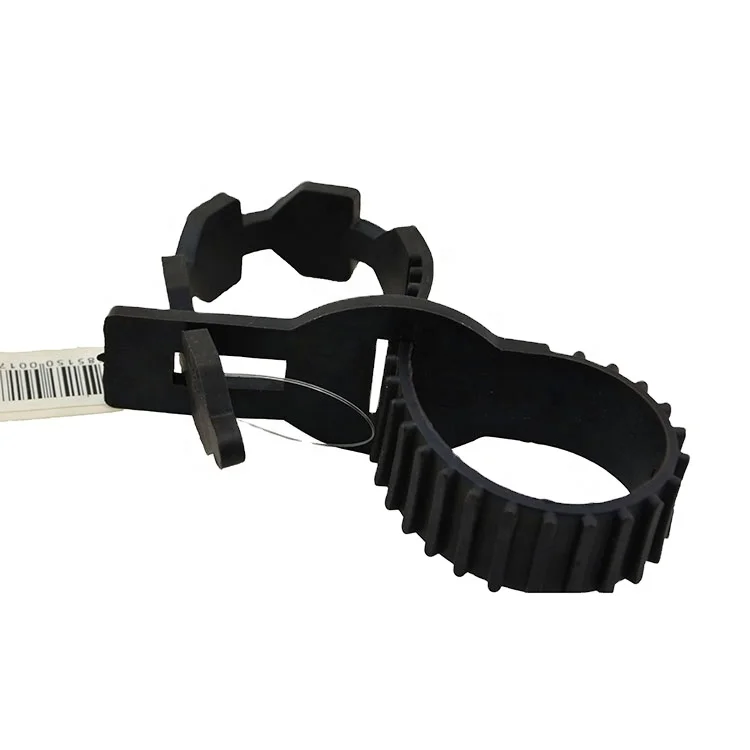 

Garden plastic twist plant tie soft rubber binding tree ties, Black