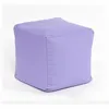 square cube bean bag foot stool