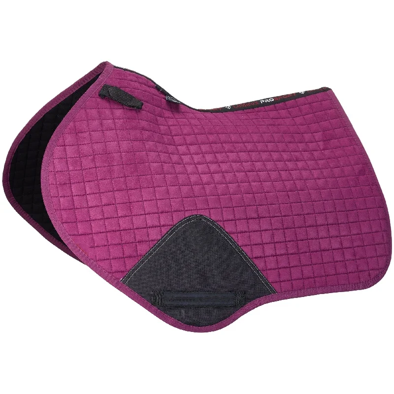 

Elegant Jump Saddle Pad Red Color With Flowers Saddle Pads, Claret