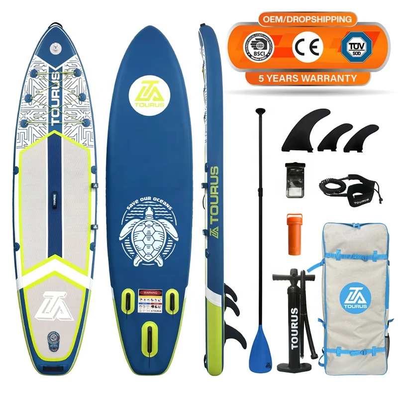 

TOURUS 2023 latest inflatable paddle adventure board sup stand up paddle board Surfing paddleboard