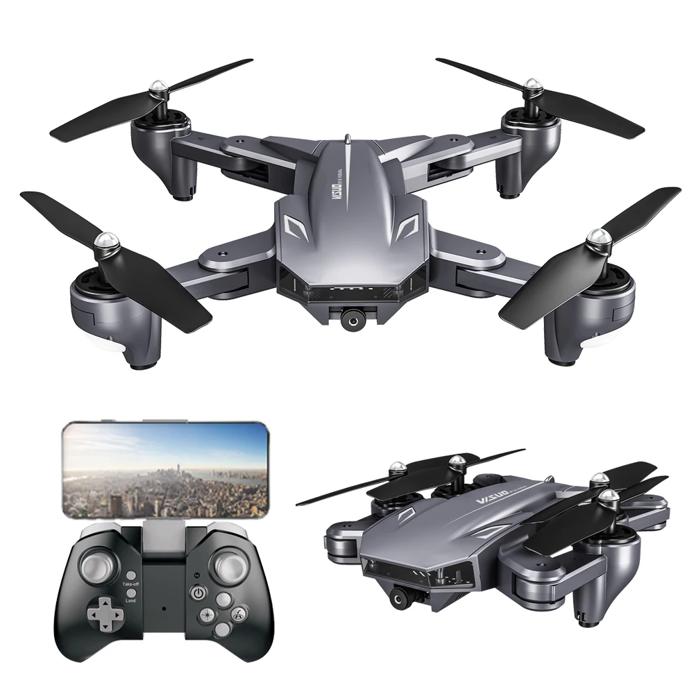 

Visuo XS816 WiFi FPV RC Drone 4K Camera Optical Flow Positioning Drone Gesture Shooting Selfie Control Dron XS809S XS809HW SG106