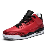 

2019 high quality men's AJ3 fashion large size air cushion sneakers outdoor basketball shoes