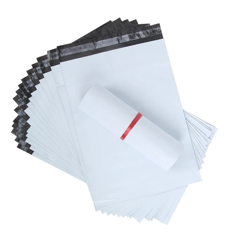 

100 Pcs Pack Poly White Mailers Packaging Bags Shipping Mailing Bags Envelopes Poly Mail Package Bag Plastic