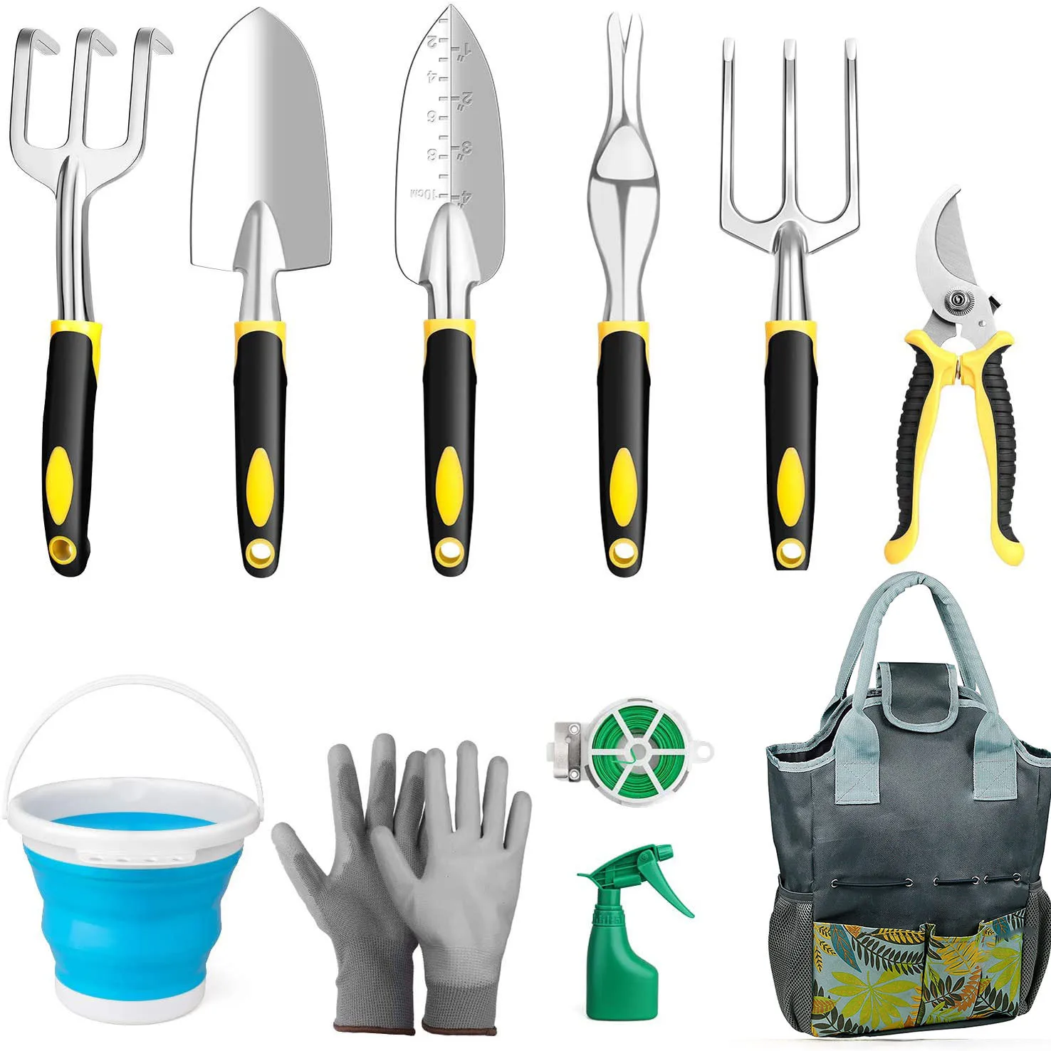 

Winslow & Ross garden accessories supplies 11 piece gardening tool set aluminium alloy women's garden tools set with bag