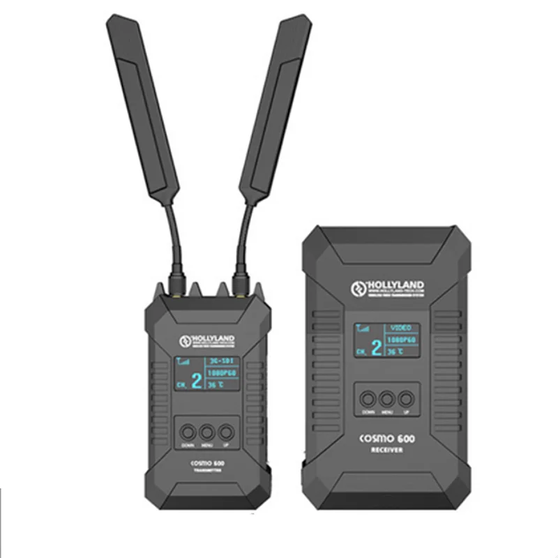 

Hollyland Cosmo 600 600ft Long Range No Compression No Latency Professional Wireless Transmitter System HD SDI Video Link