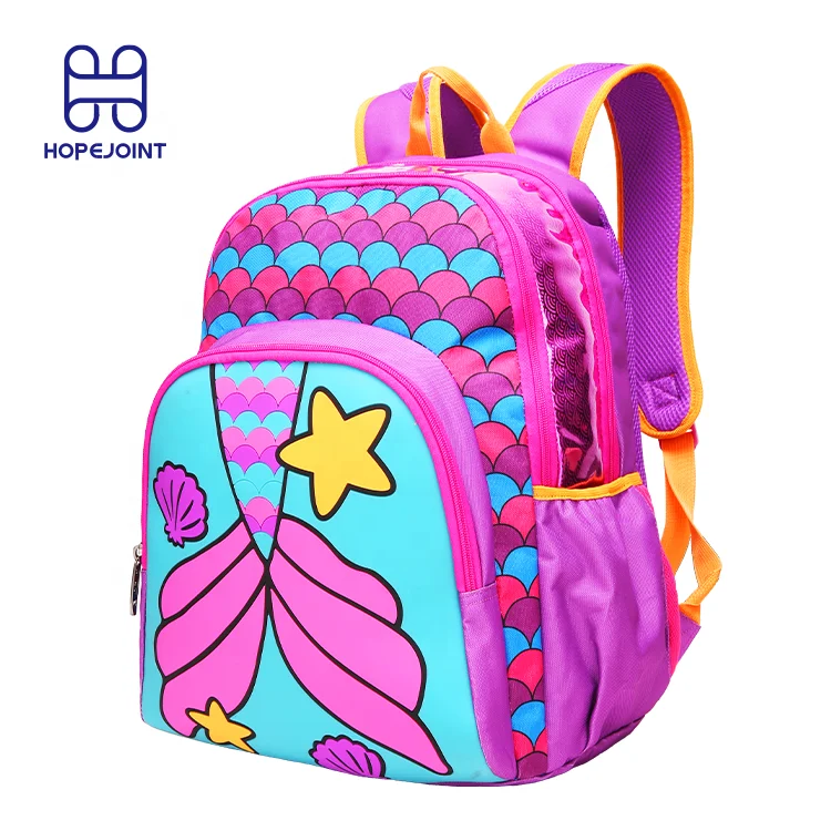 

Animal Kids Backpack School Bag Back Pack Bags For Girls Set Sublimation Backpacks Suppliers 600D Packs Children Student Cute, Purple
