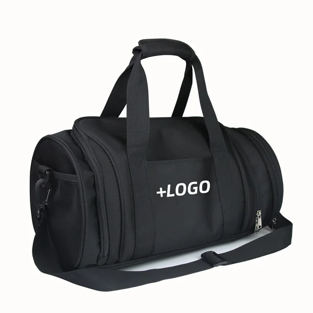 

news sport bag custom LOGO wholesale cheap football waterproof men duffel outdoor sport gym bags, Black/pink/customized