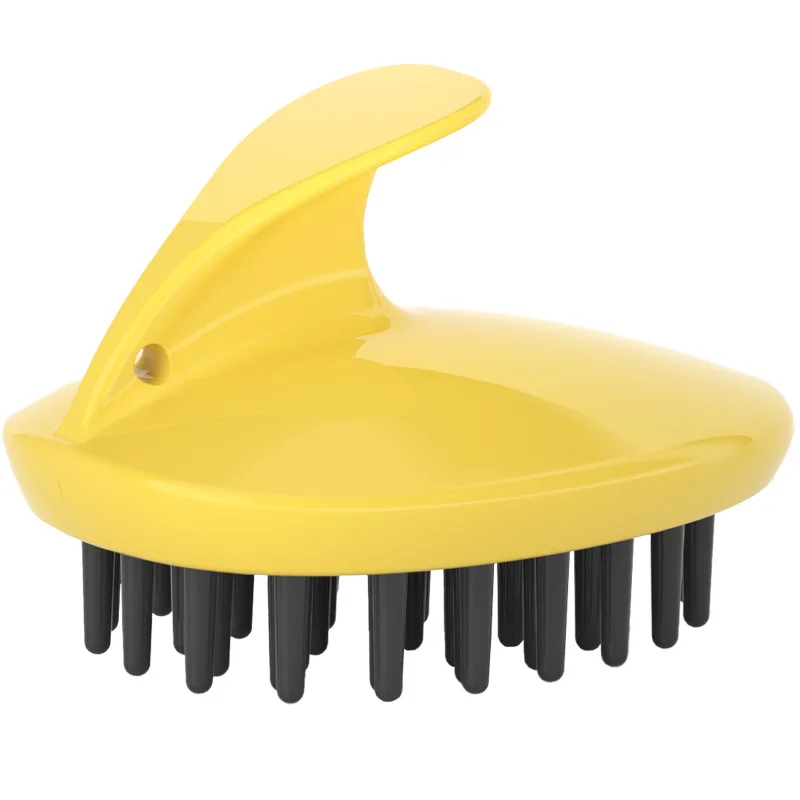 

3 Color Household SPA Soft Silicone Scalp Massager Shampoo Brush For Scalp Care, As shown in the figure