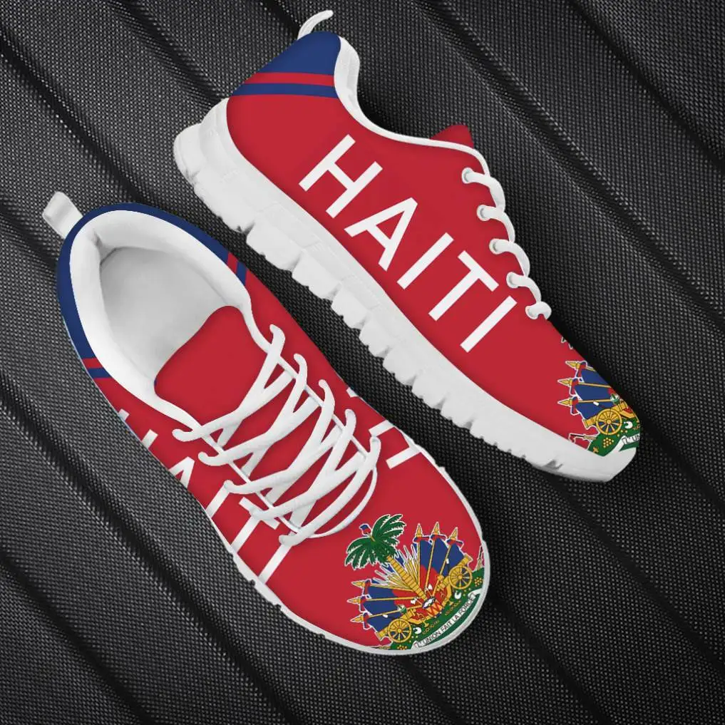 

Haiti Flags 3D Full Print Men Basketball Casual Sneakers Fashion Spring/Autumn Lace Up Shoes for Men Sports Athletic Boy Shoes, As image shows