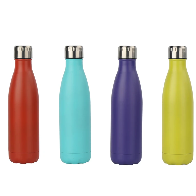 

hot sale coca stainless steel double wall insolated vacuum water bottle
