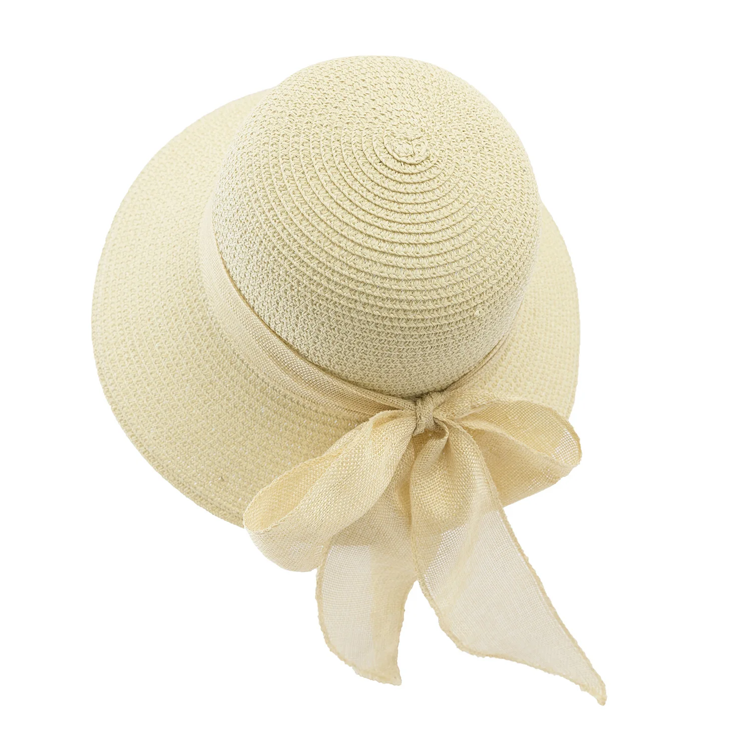 

Best-selling Summer Straw Hat Ladies Woven Sun Hat With Big Bow knot For Women Hats 2021