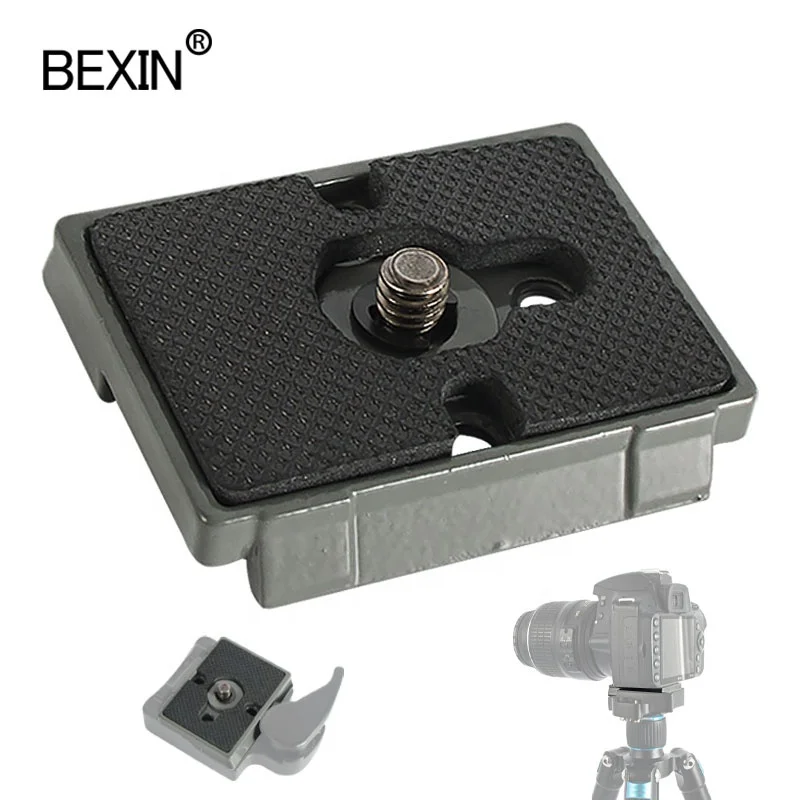 

BEXIN new arrival factory wholesale tripod ball head adapter Manfrotto quick release plate tripod plate for camera ball head