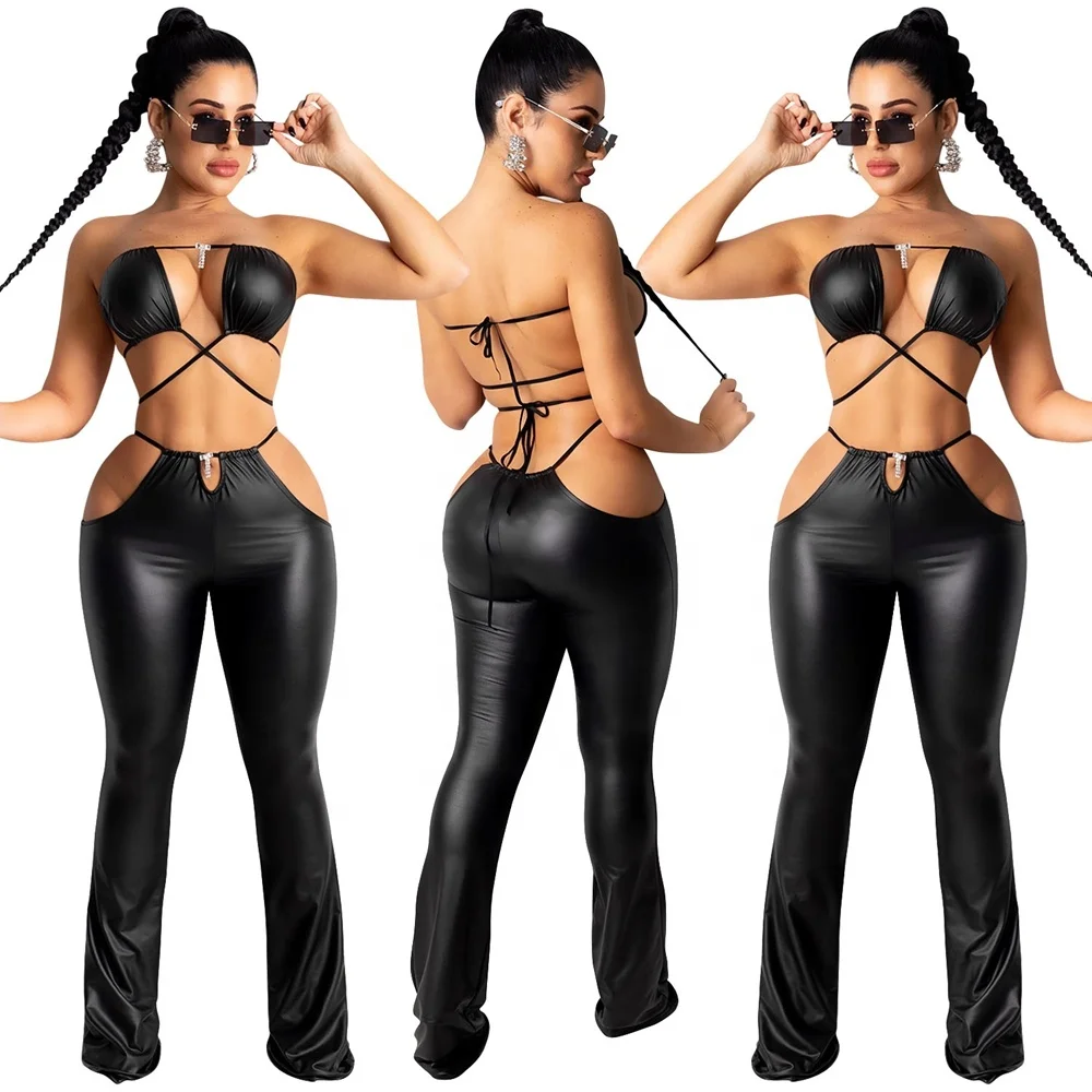 

2 Piece Sexy Club Wear Bra and Pants Set