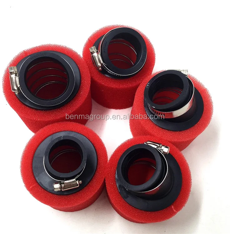 Motorcycle 35mm/38mm/40mm/42mm/45mm/48mm Sponge Foam Air Filter Cleaner