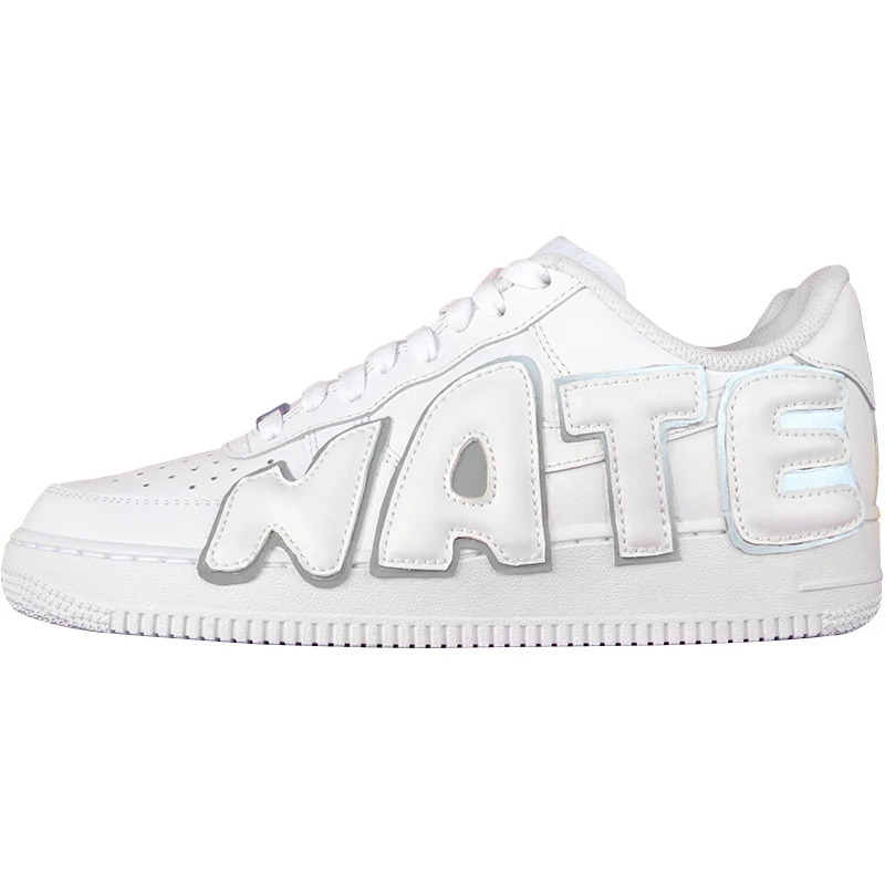

2021 new Wholesale Custom Air Brand Fashion White Force 1 Rubber PU Sole Sneakers Men Shoes, Blue