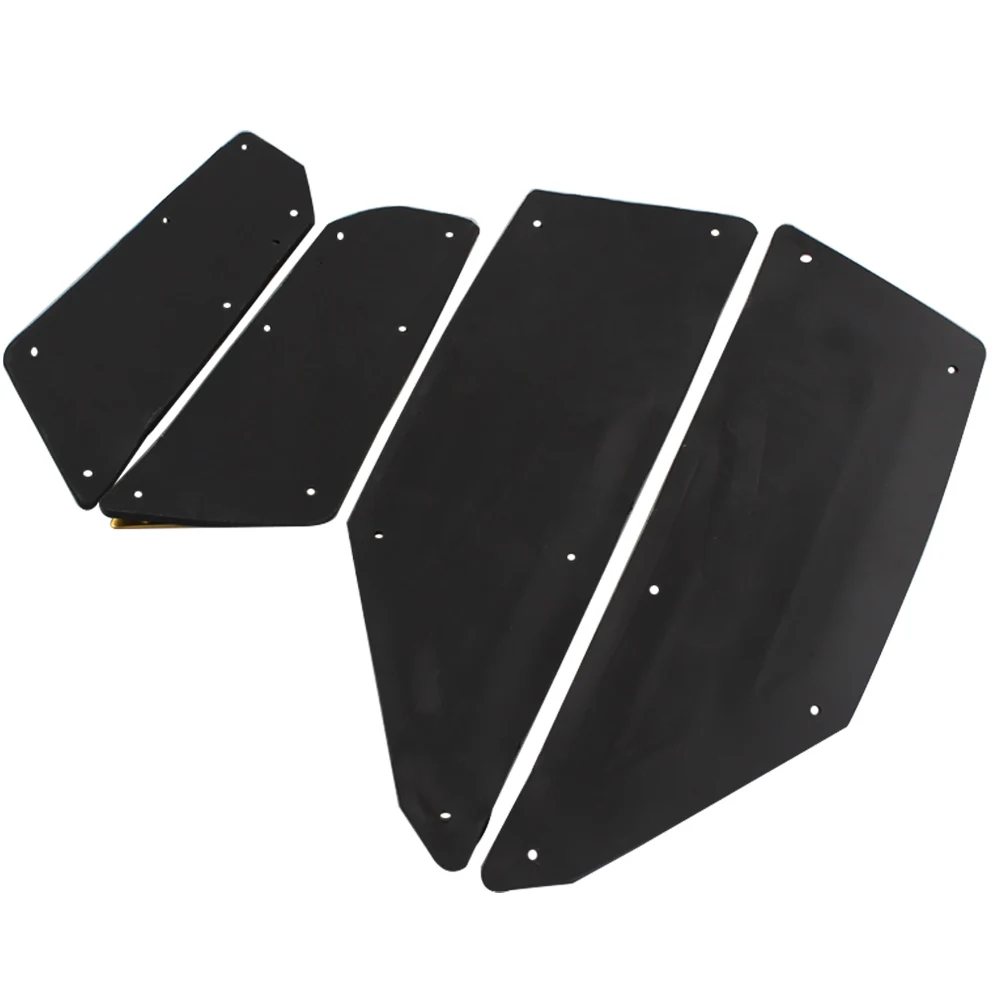 Color : Black with TMAX LOGO WONYAN Motorcycle Part Motorcycle Footboard Steps Foot Rests for YAMAHA TMAX530 TMAX 530 T-MAX 530 2012 2013 2014 2015 2016 Footrest Pegs Plate Pads 