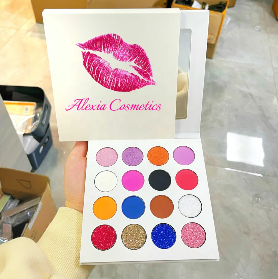 

18 colors Luminous& Matte& Metallic eye shadow Glitter eyeshadow palette makeup