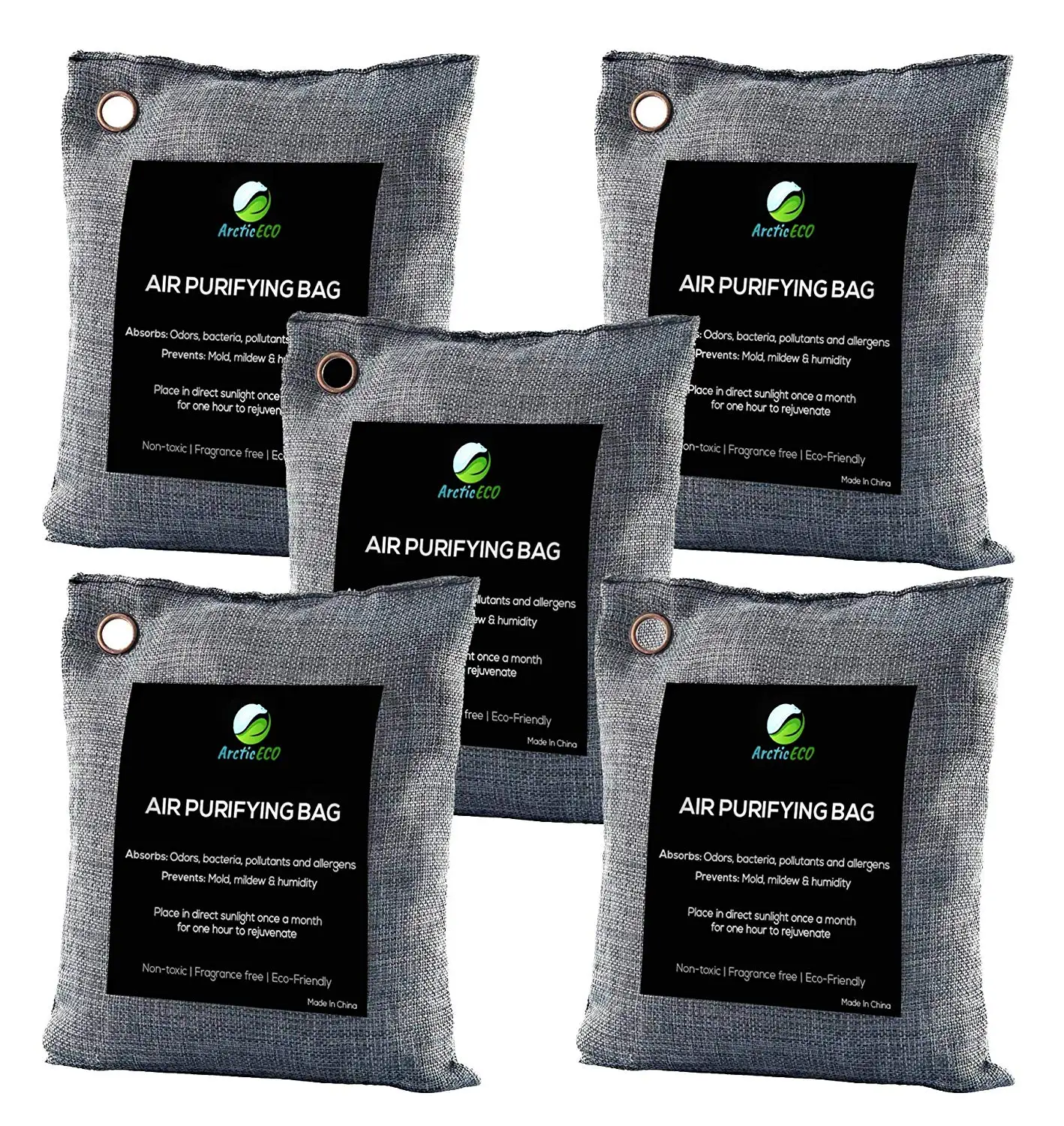 

Bamboo charcoal bag air purifying bag absorb the odor and air moisture 200g