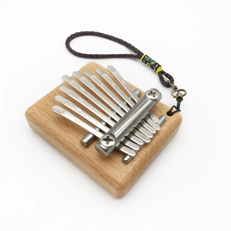 

Creative Gifts Mini Musical Instrument Kalimba pendant Kalimba key chain, Colorful