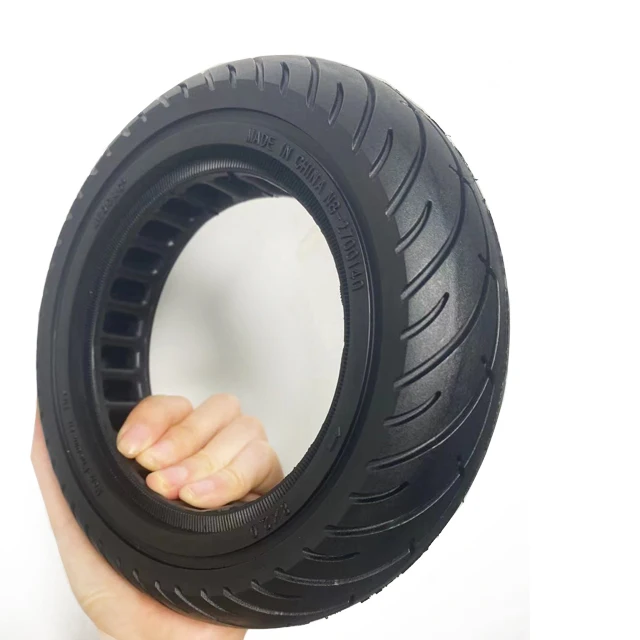 

Nedong 200x50 8 inch scooter Solid tire with new technology, Black