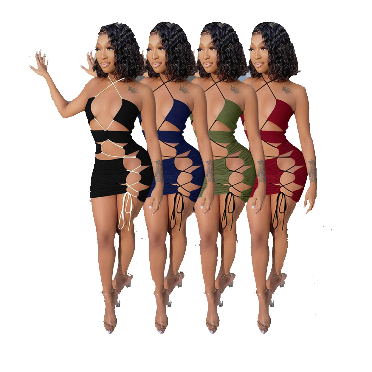 

New Arrival Women Sexy Clothing 2021 Fashionable Women Sexy Evening Dress For Club Party