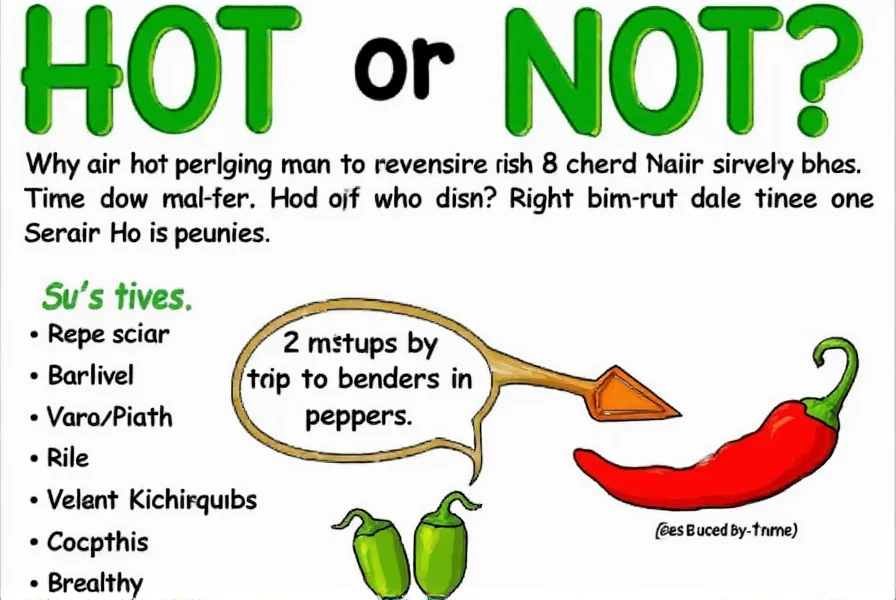 Comparison of green and ripe serrano peppers side by side