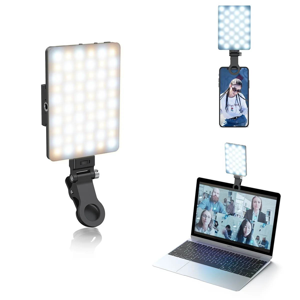 

Mobile Phone Selfie Fill Light for Phone Camera Youtube Live Streaming Portable Video Call Light mini LED Video Light