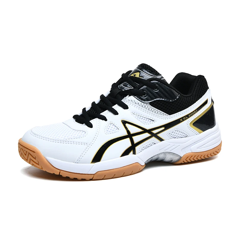 

Li-Ning Pheron CICERO Brand Mesh Pu Leather Breathe Volleyball Table Tennis Shoes Sneakers Footwear in Stock for Men Retail, Gold, green