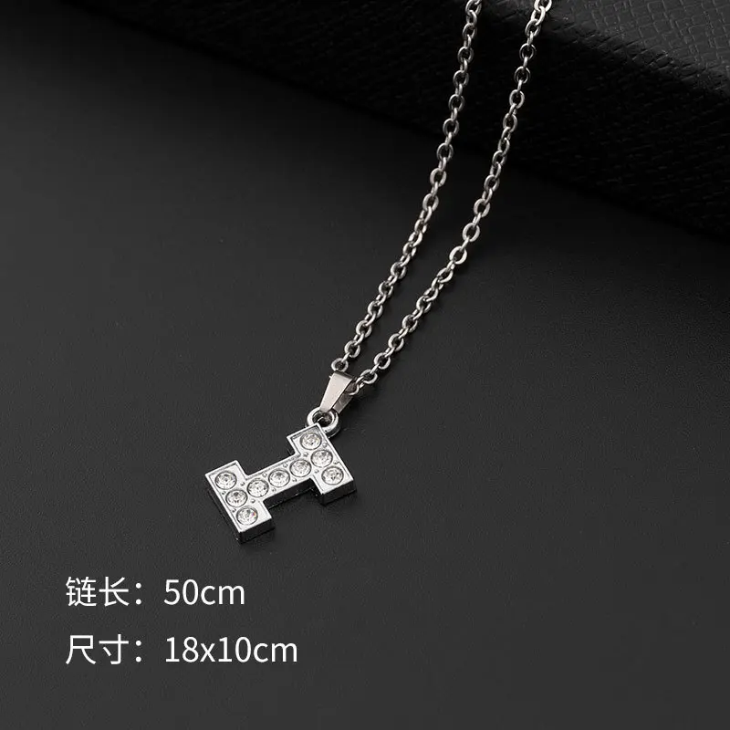 

i love you necklace 925 sterling silver letters necklace name necklace letter