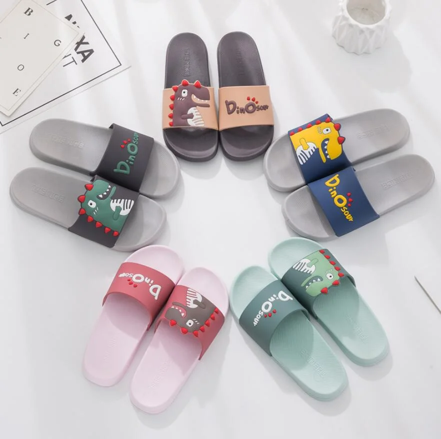 

Cute Cartoon Animal Women Home Slippers Alpaca Unicorn Summer Bathroom Ladies Slides Non-slip Indoor Couples Shoes, 5 colors