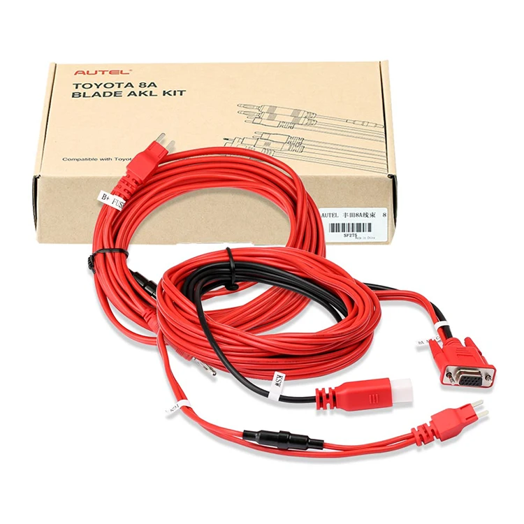 

Autel 8A Non-Smart Cable Key All Keys Lost Adapter Work with IM508 IM608 APB112 and G-Box2 8A Cable