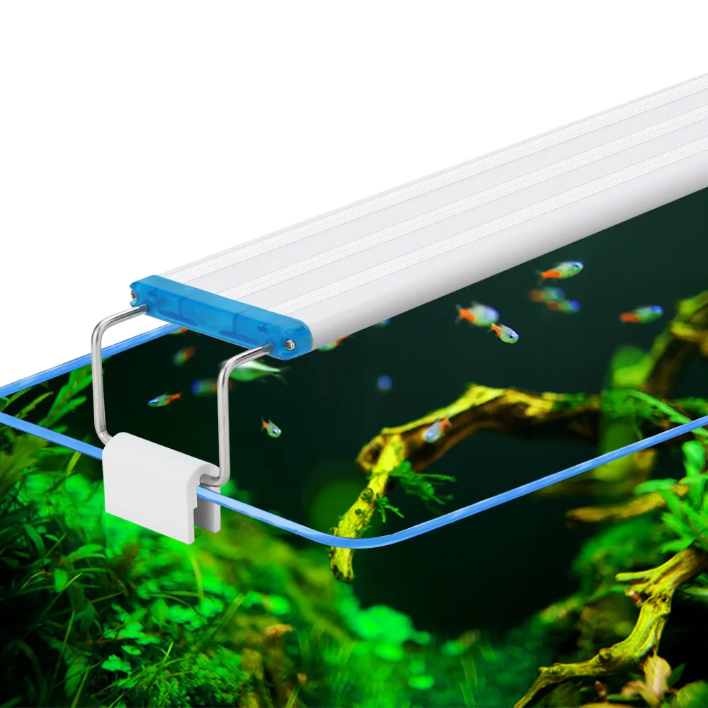 

Ultra-thin aquarium light three-color aquatic landscaping fish tank bracket LED light