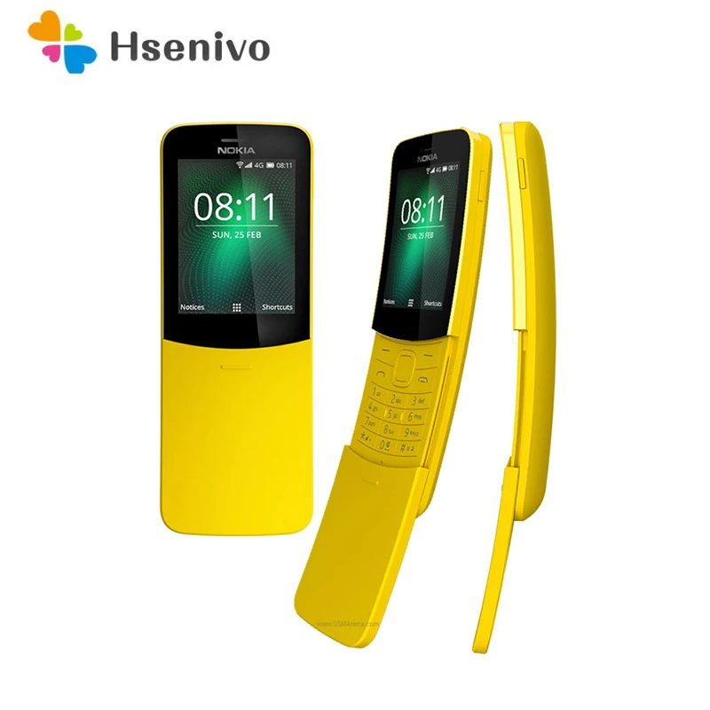 

used mobile phone for Nokia 8110 70% new in 2018 original refurbished cell phone
