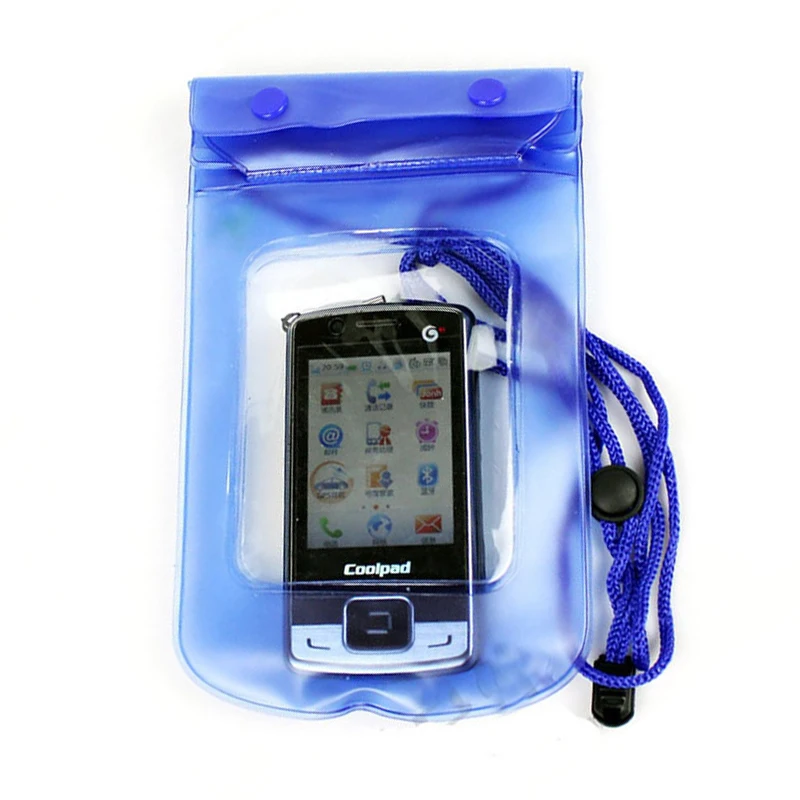 

Travel Mobile Phone Waterproof Protective Cover Drifting Waterproof Bag for Swimming