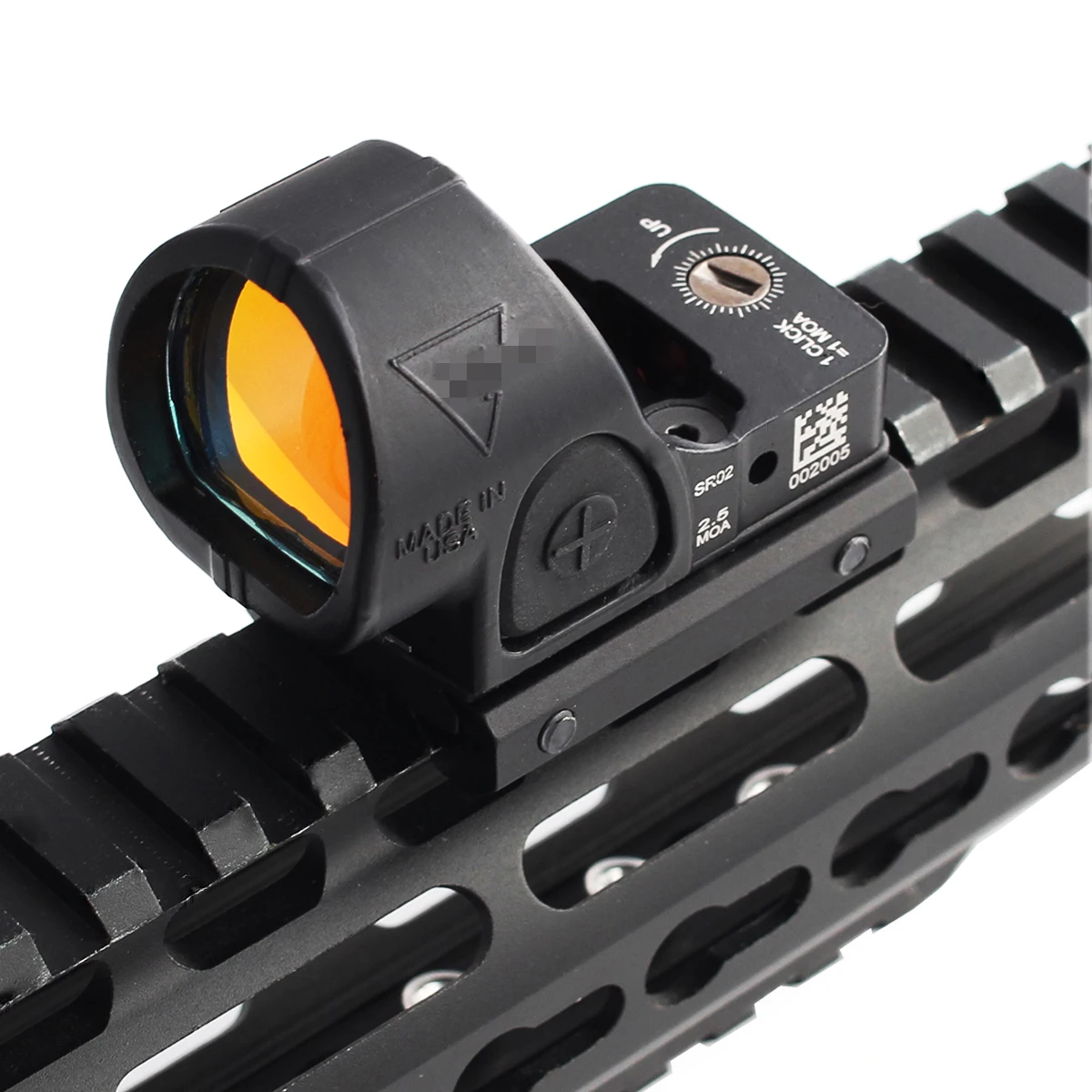 

SRO Mini RMR Red Dot Sight 2.5 moa Optic Reflex Sight Scope Collimator fits 20mm Weaver Rail For Glock Hunting Rifle Airsoft, Tan/black