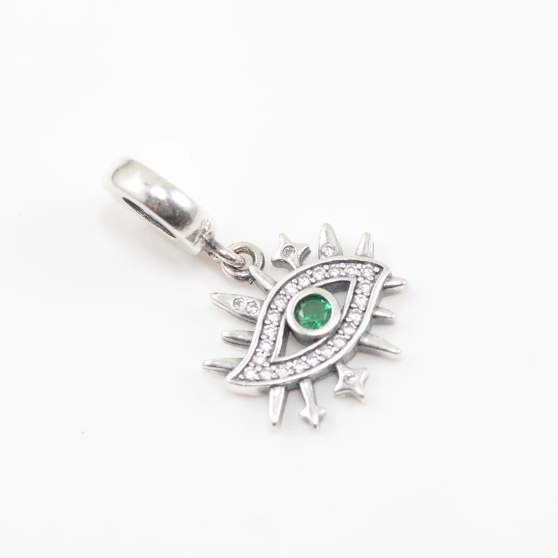 

925 silver fashion design eye of evil charms for jewelry making