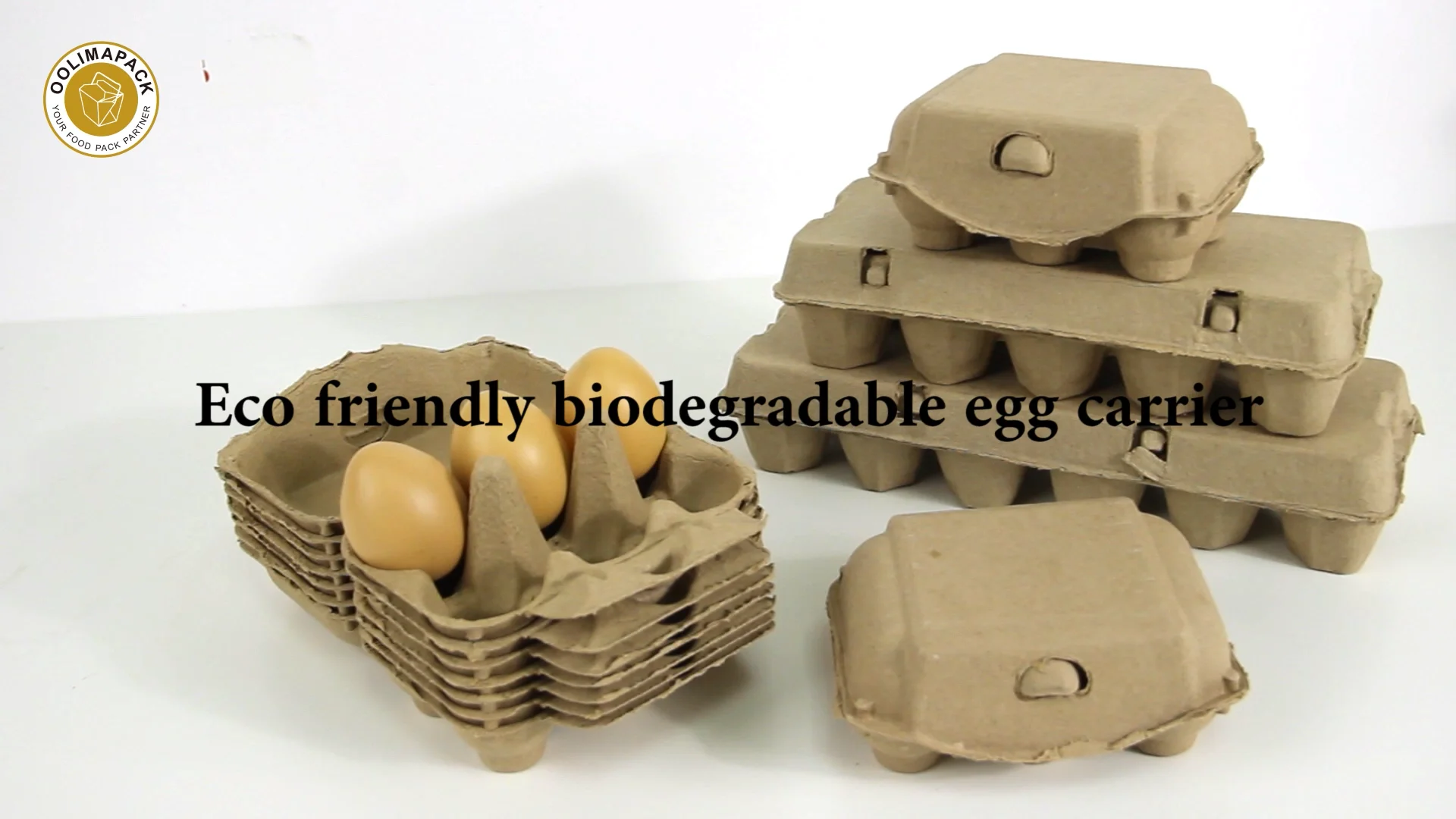 Ecofriendly Custom Egg Packaging Cardboard 6/12 Holes Paper Colored
