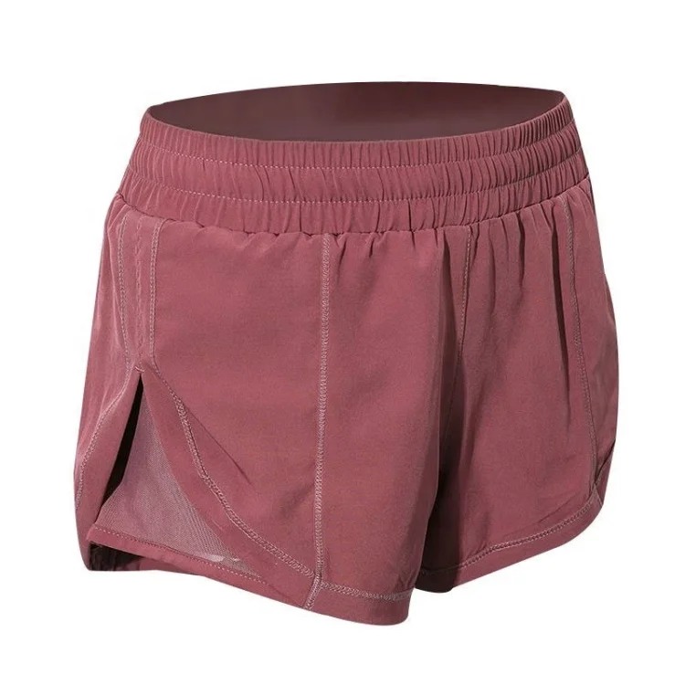 

Dry set Ladies Fashion Short Pants Double Layer Running Shorts Women jogging shorts