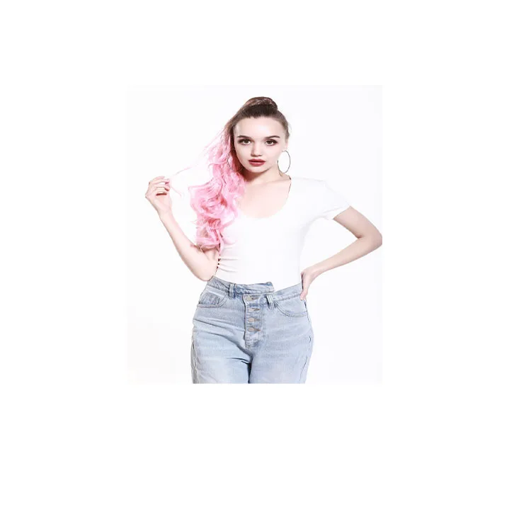 

High Cost Performance Comfortable And Natural Fashionable Ombre Hairpiece