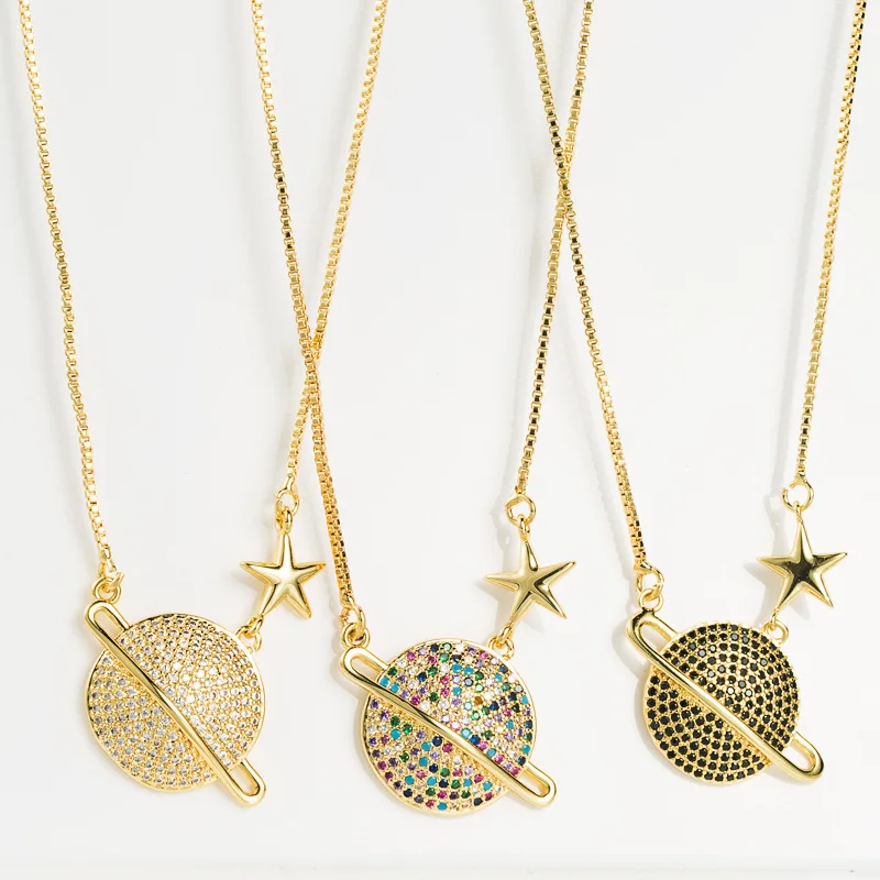 

Wholesale Hip Hop Star Necklaces Diamond Necklace Jewelry Zodiac Necklace For Women