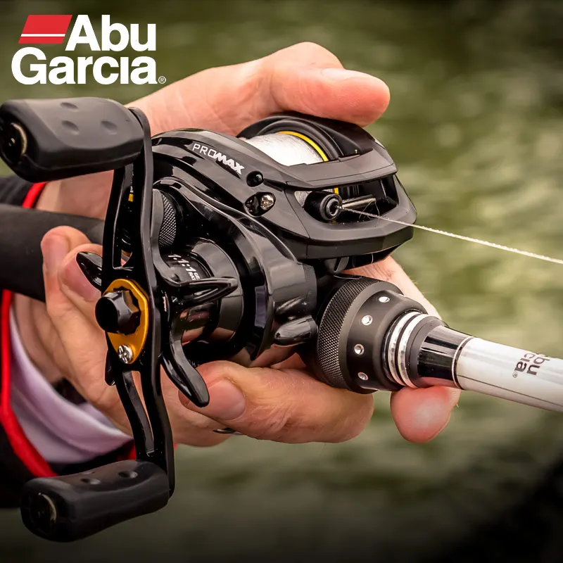 

Abu Garcia PMAX3 Fishing Reel 8kg Carbon Drag 7.1:1 Gear Ratio 7 Bearings Magnetic Brake Low Profile Baitcasting Reel Pro Max