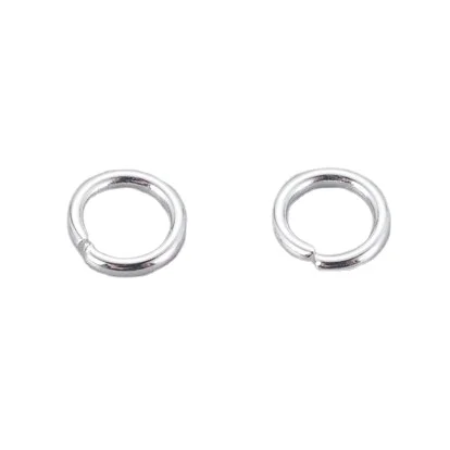 

PandaHall 5mm Silver Plated 304 Stainless Steel Open Jump Ring