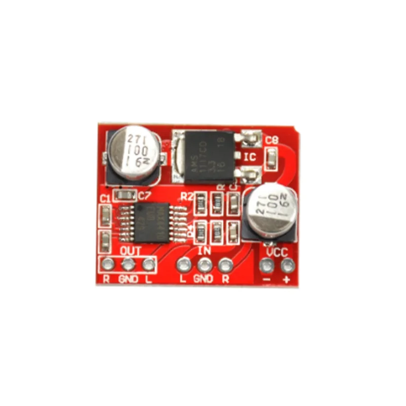 

DC3-12V HiFi Preamplifier Board Max4410 Headphone Audio Amplifier Board